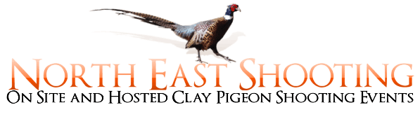 the original north east shooting logo for on site and hosted clay pigeon shooting events in newcastle and durham