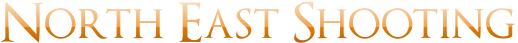 North East Shooting Text Logo